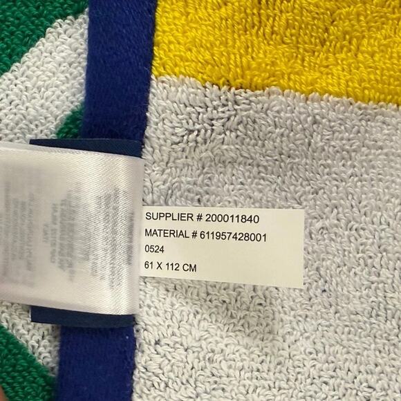 POLO Ralph Lauren Official 2024 US Open Tennis Player Towel 24x44in - Picture 11 of 12